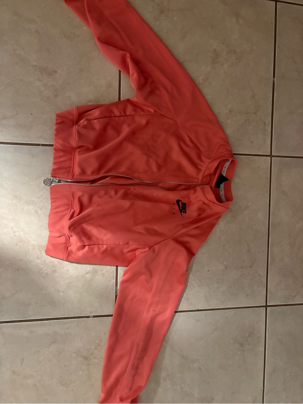 Nike Coral Zip Jean-Style Jacket